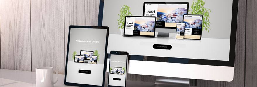 Site web responsive